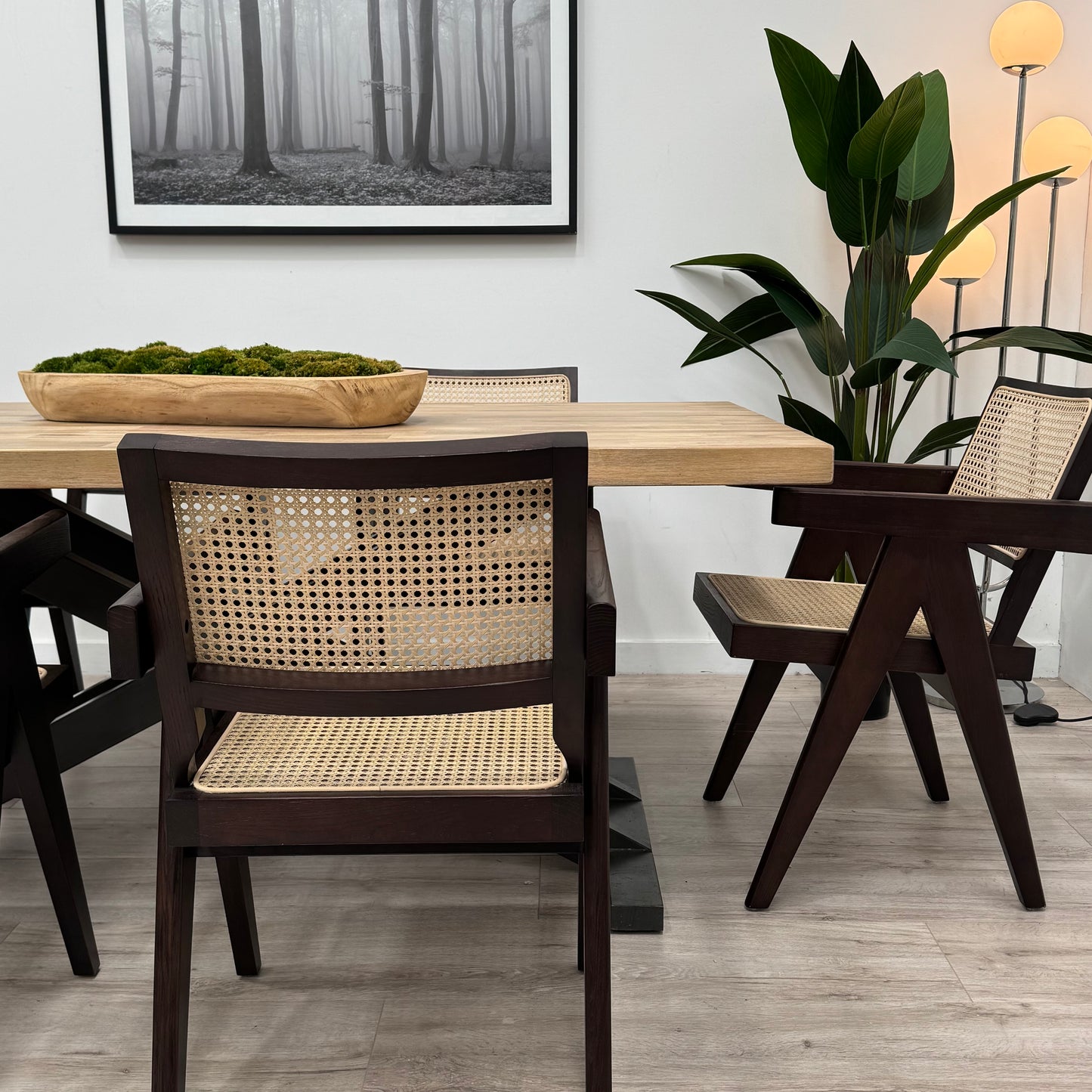 FocusOn Solid Wood Dining Table (Table Only)