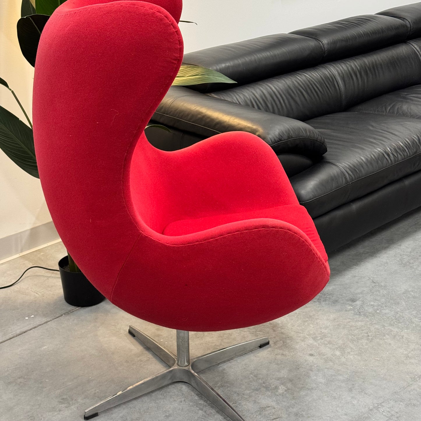 Red Egg Chair