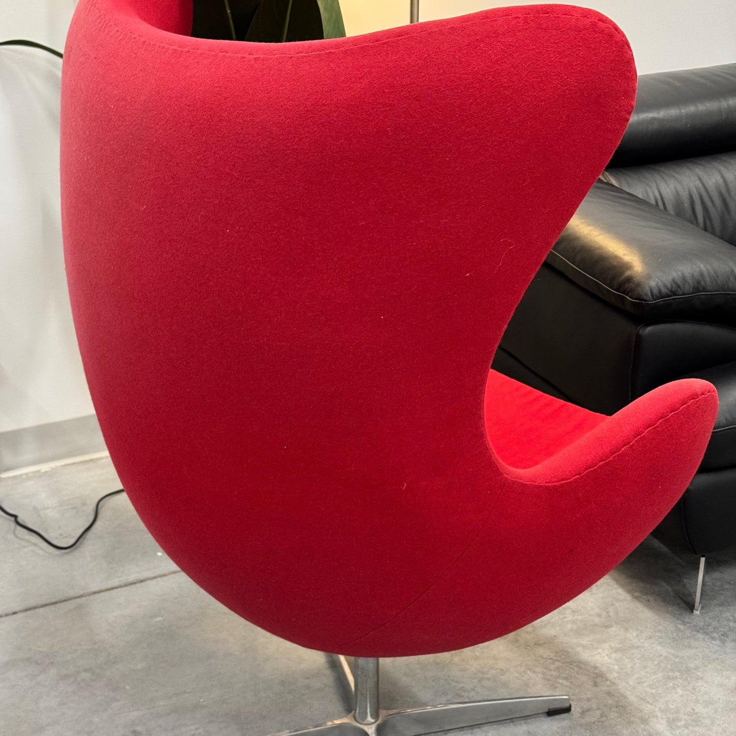Red Egg Chair