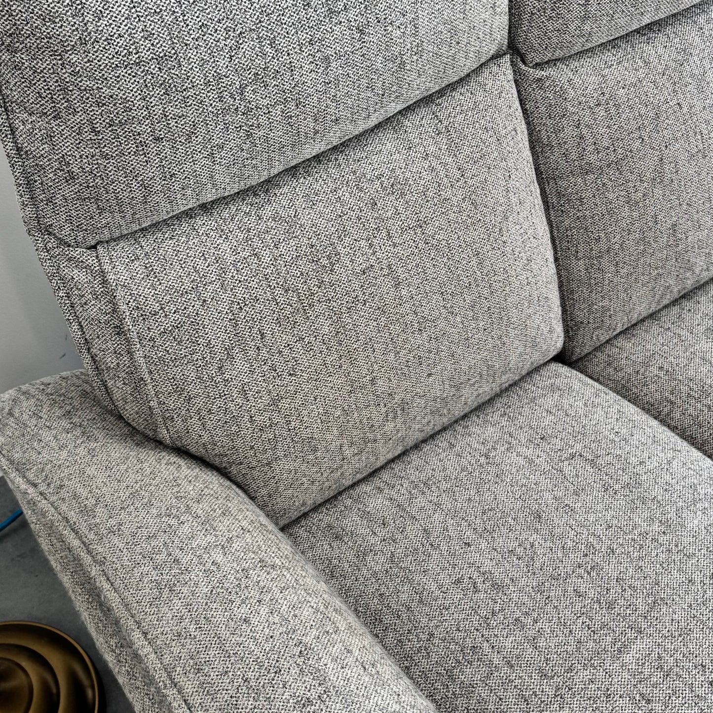Plush Odette 3 seat dual Electric Recliners Sofa