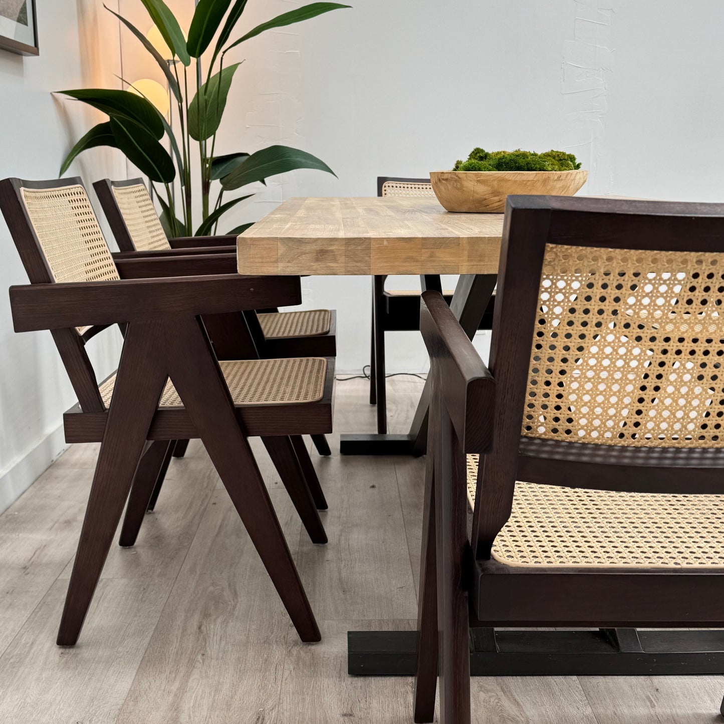 FocusOn Solid Wood Dining Table  (Table Only)