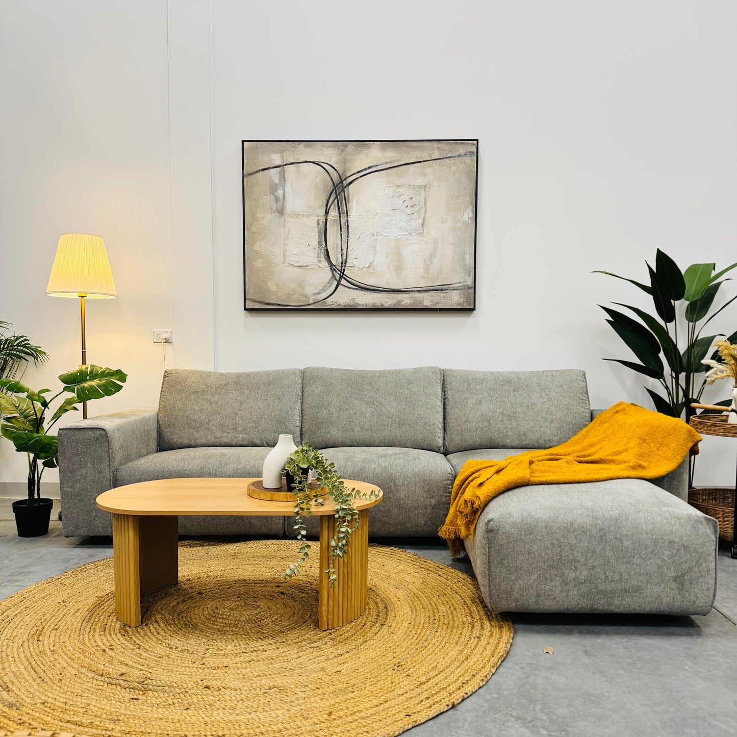 Koala Modern 4.5 Seater Sofa + Ottoman