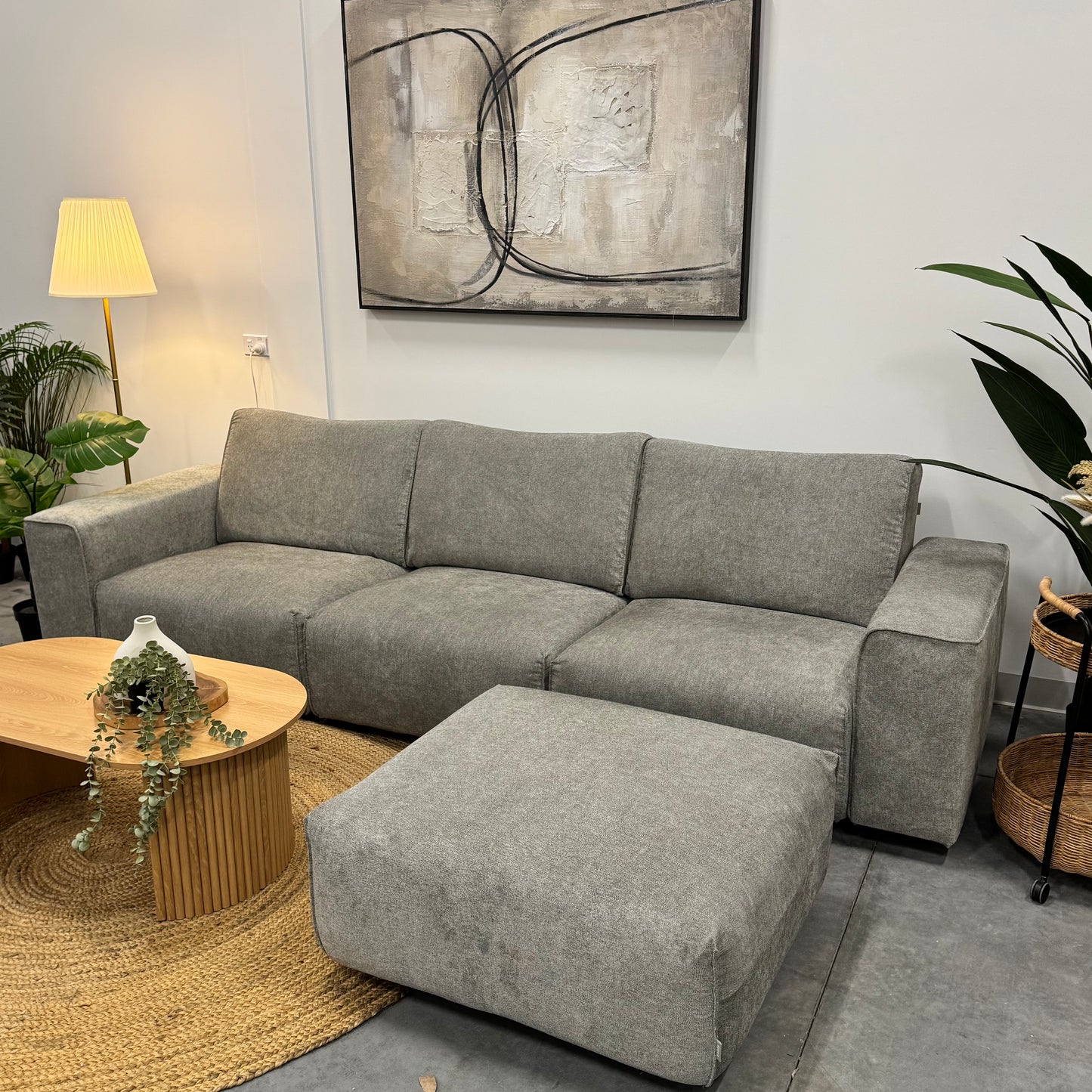 Koala Modern 4.5 Seater Sofa + Ottoman