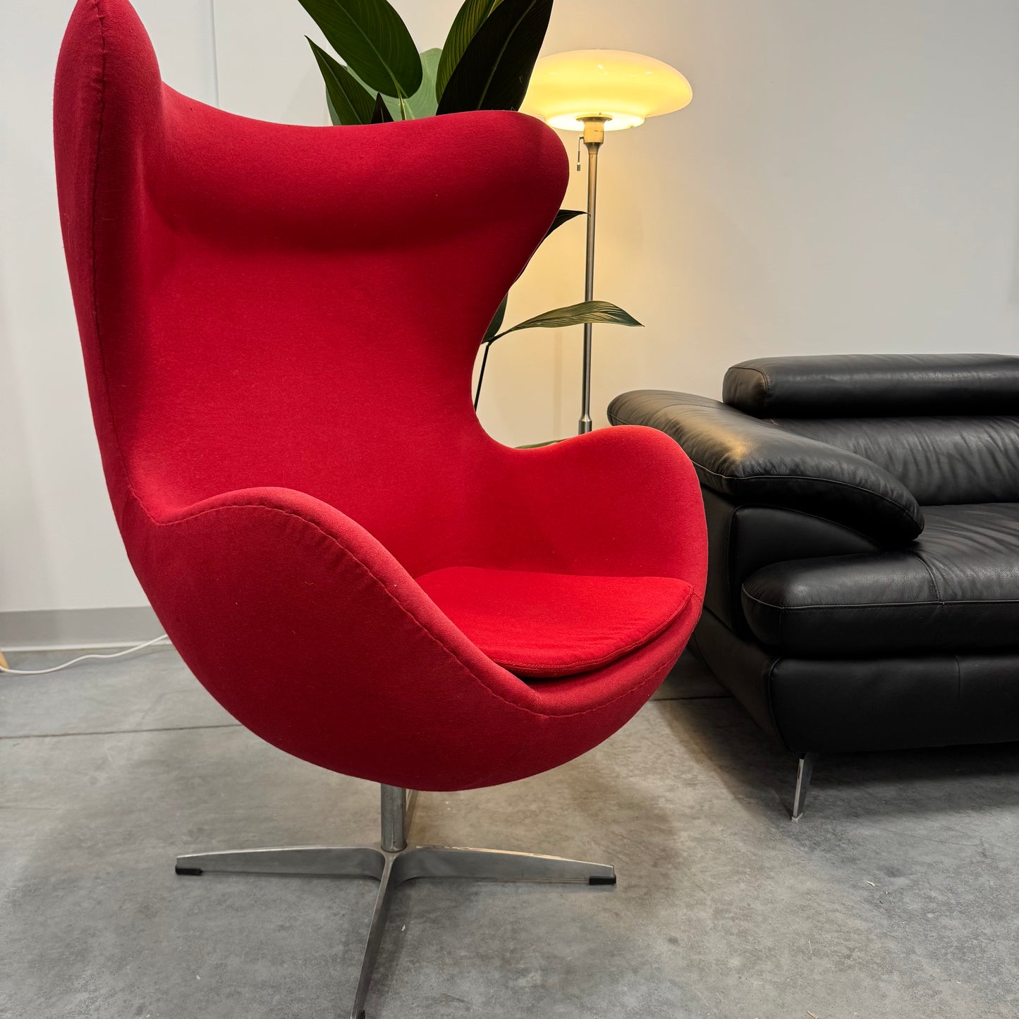 Red Egg Chair