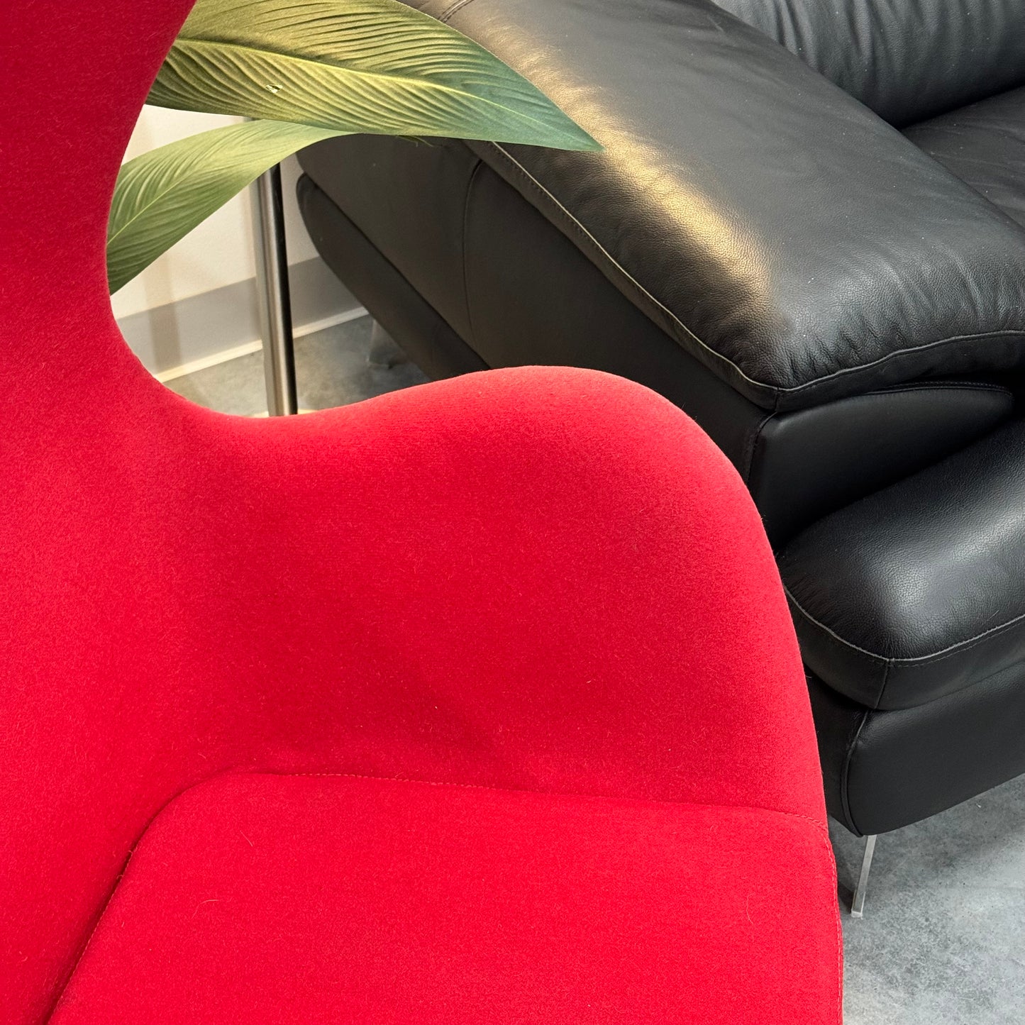 Red Egg Chair
