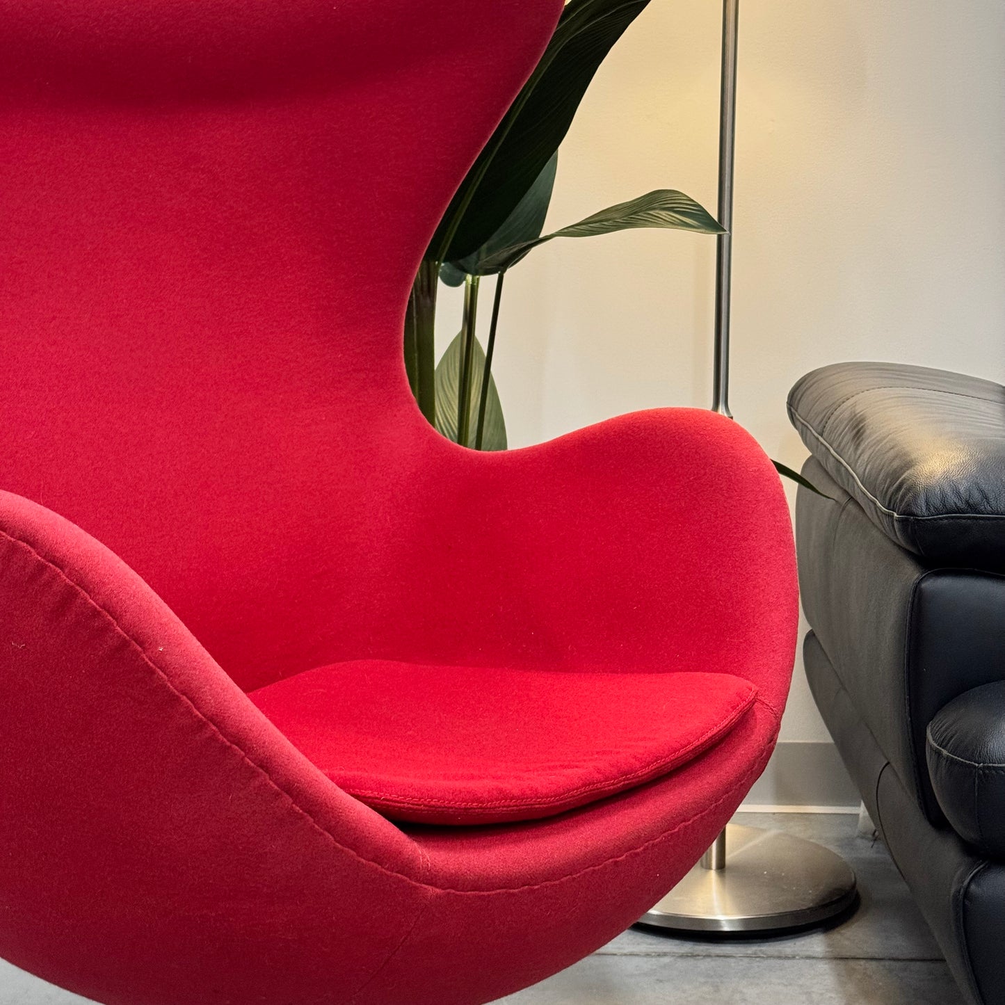 Red Egg Chair