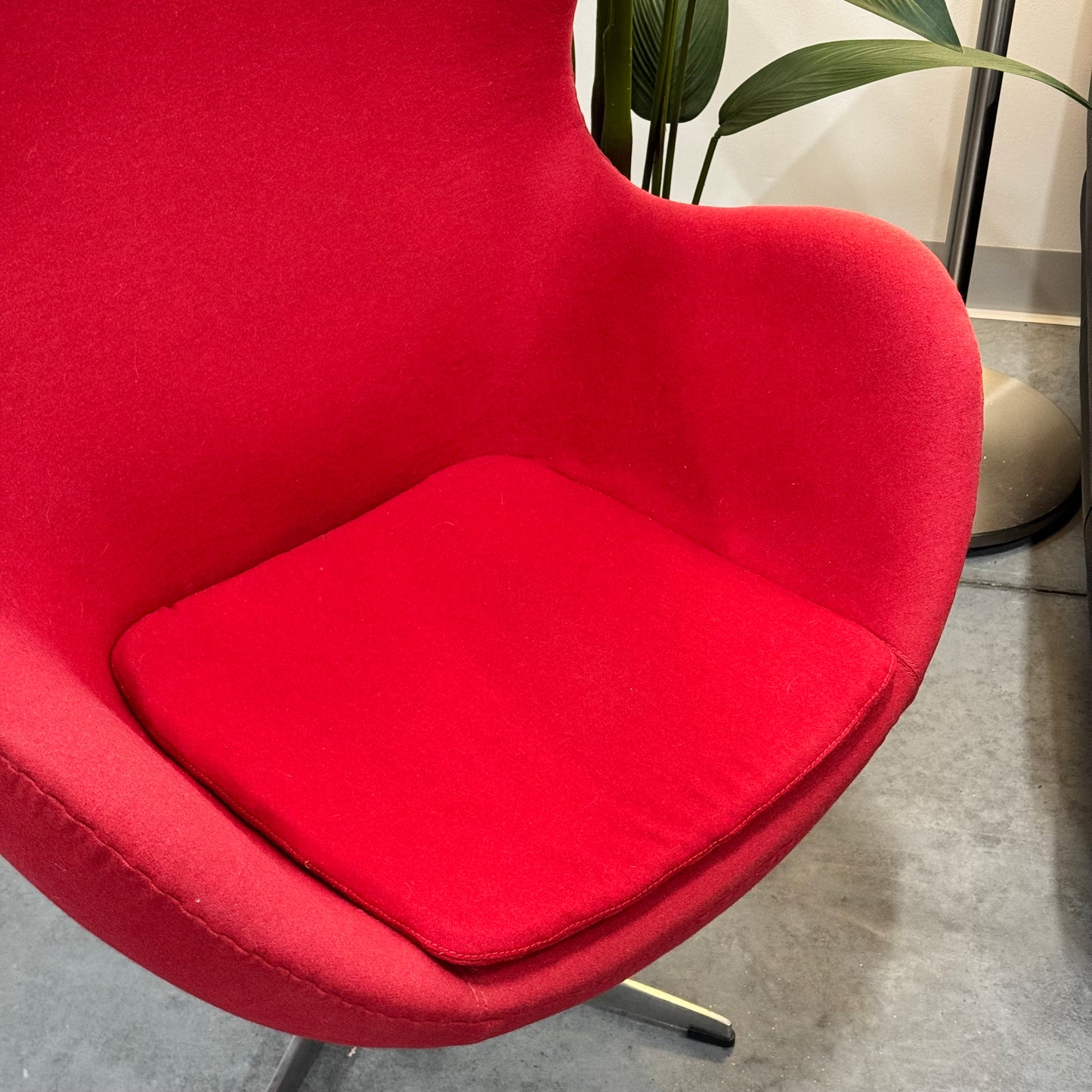 Red Egg Chair