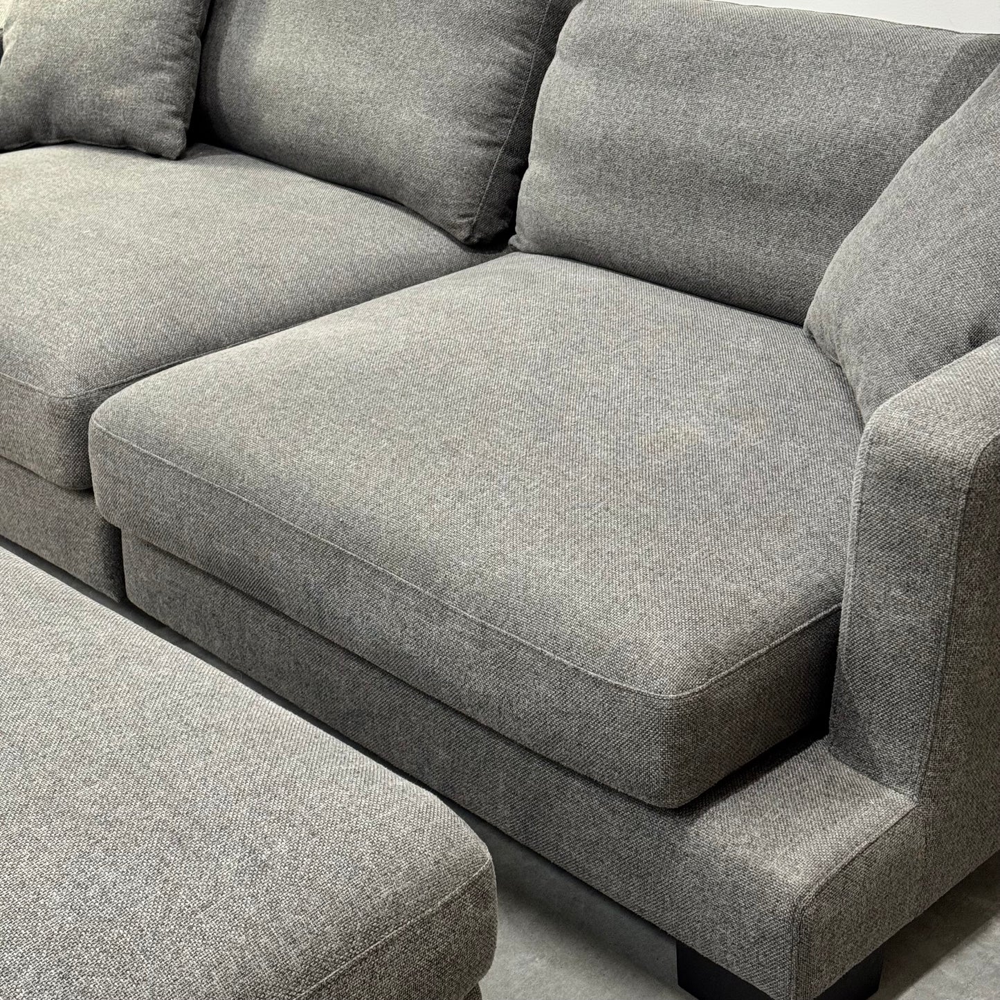 Harvey Norman 4 Seater Modular Sofa with Ottoman