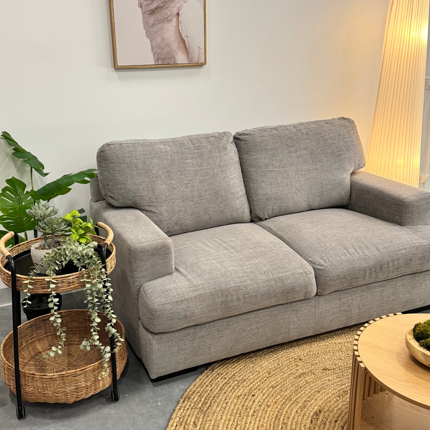 Focus On Grey 2 Seater Sofa