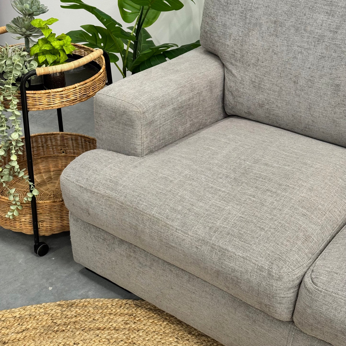 Focus On Grey 2 Seater Sofa
