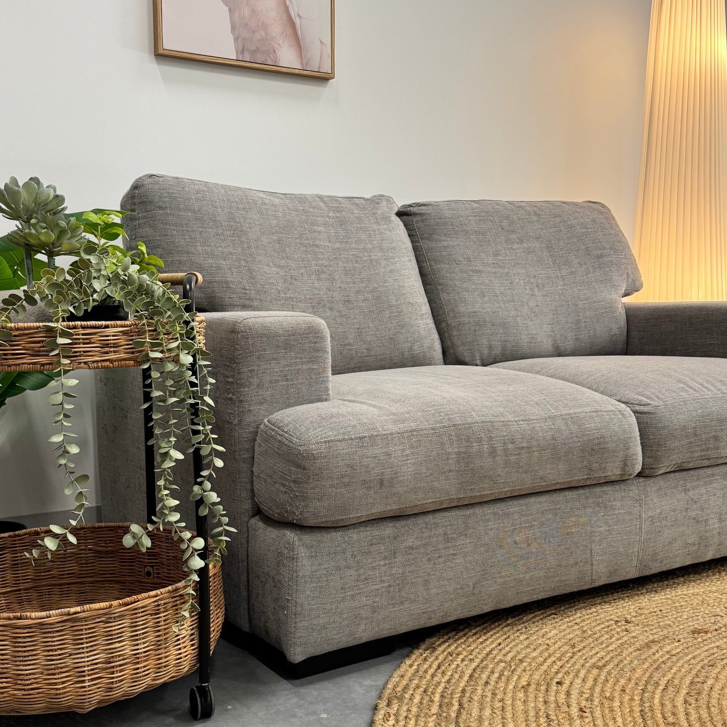 Focus On Grey 2 Seater Sofa