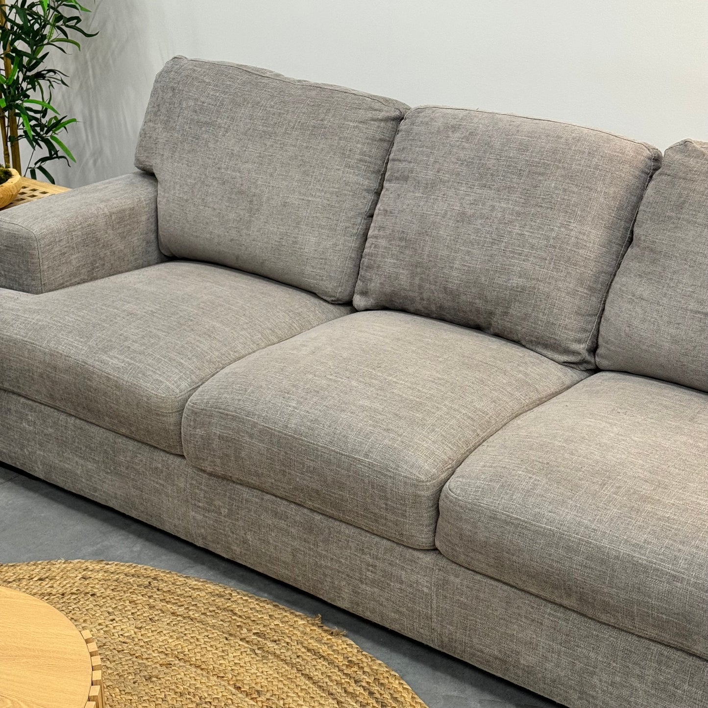 Focus On Grey 3 Seater Sofa