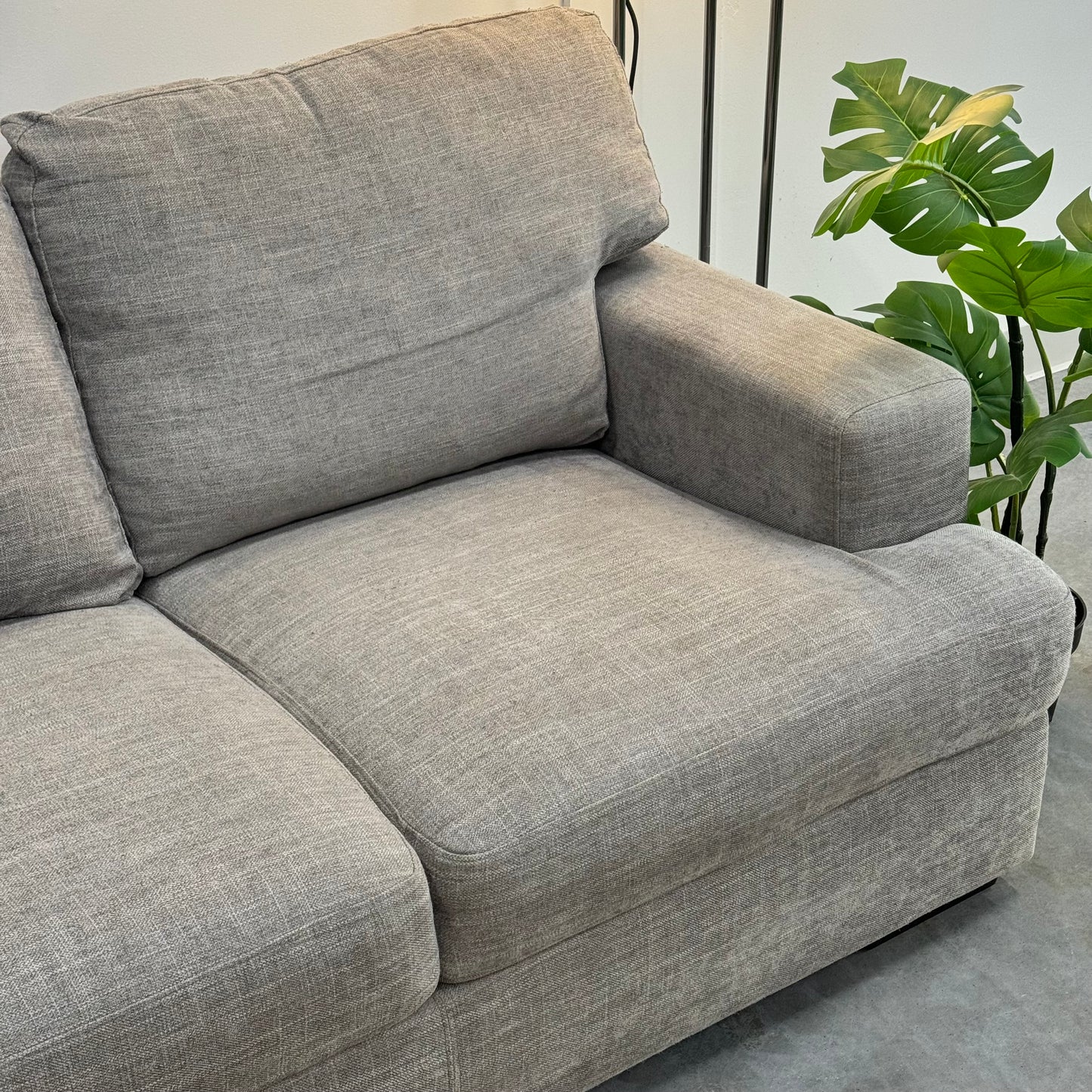 Focus On Grey 3 Seater Sofa