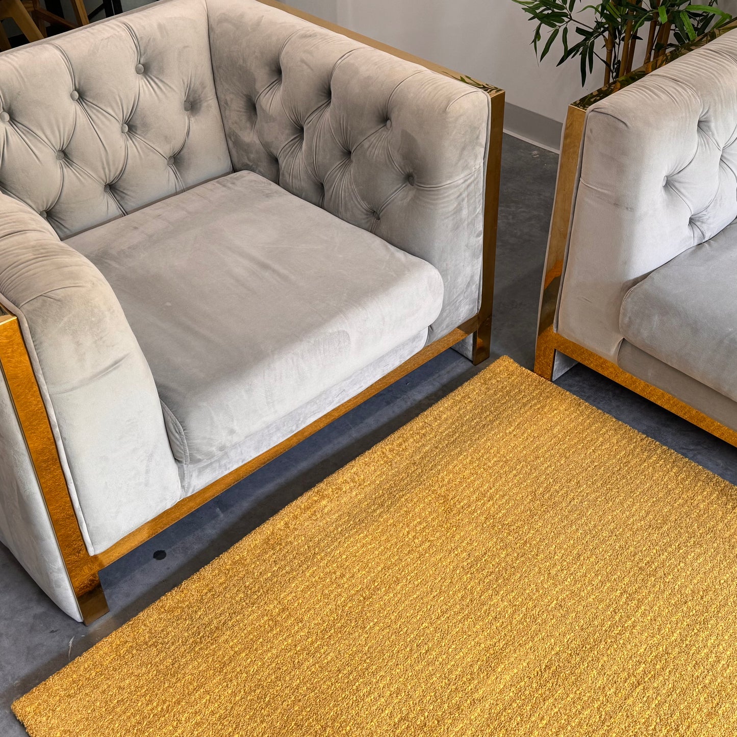 Tuxedo Velvet 2+1 Seater Sofa