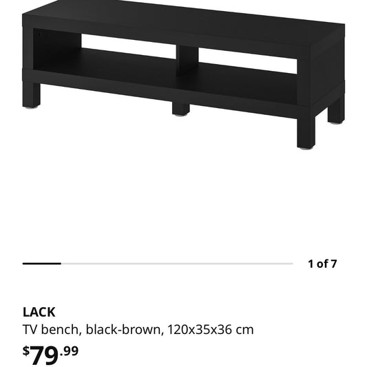 IKEA LACK TV Bench