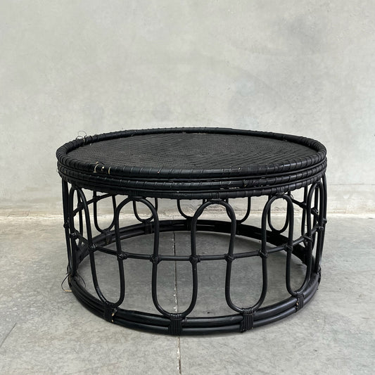 Black Ratten Coffee Table